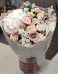 Букет Персиковый десерт