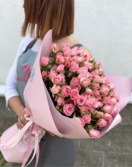 Монобукет из кустовой розы