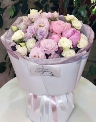 Букет из роз разных сортов