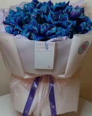 Букет тюльпанов Баббл Даббл 