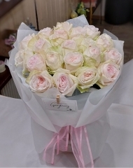 Монобукет из роз Вайт Охара