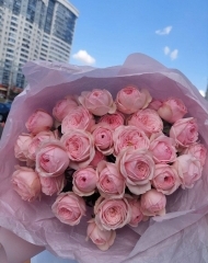 Монобукет кустовых роз Мэнсфилд Парк спрей