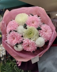 Букет микс хризантем