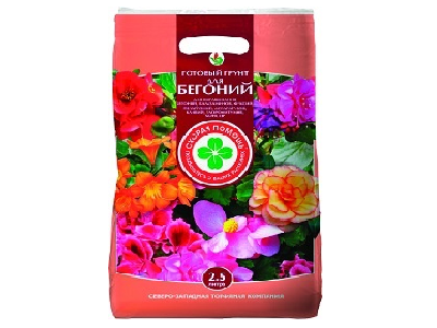 Грунт для Бегоний "Скорая помощь" 2,5 л.