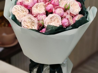 Букет с садовыми розами Викториан Классик 