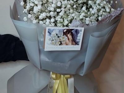 Букет из гипсофилы