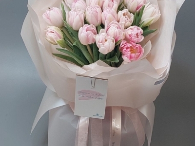 Монобукет тюльпанов Фокстрот (21 шт)